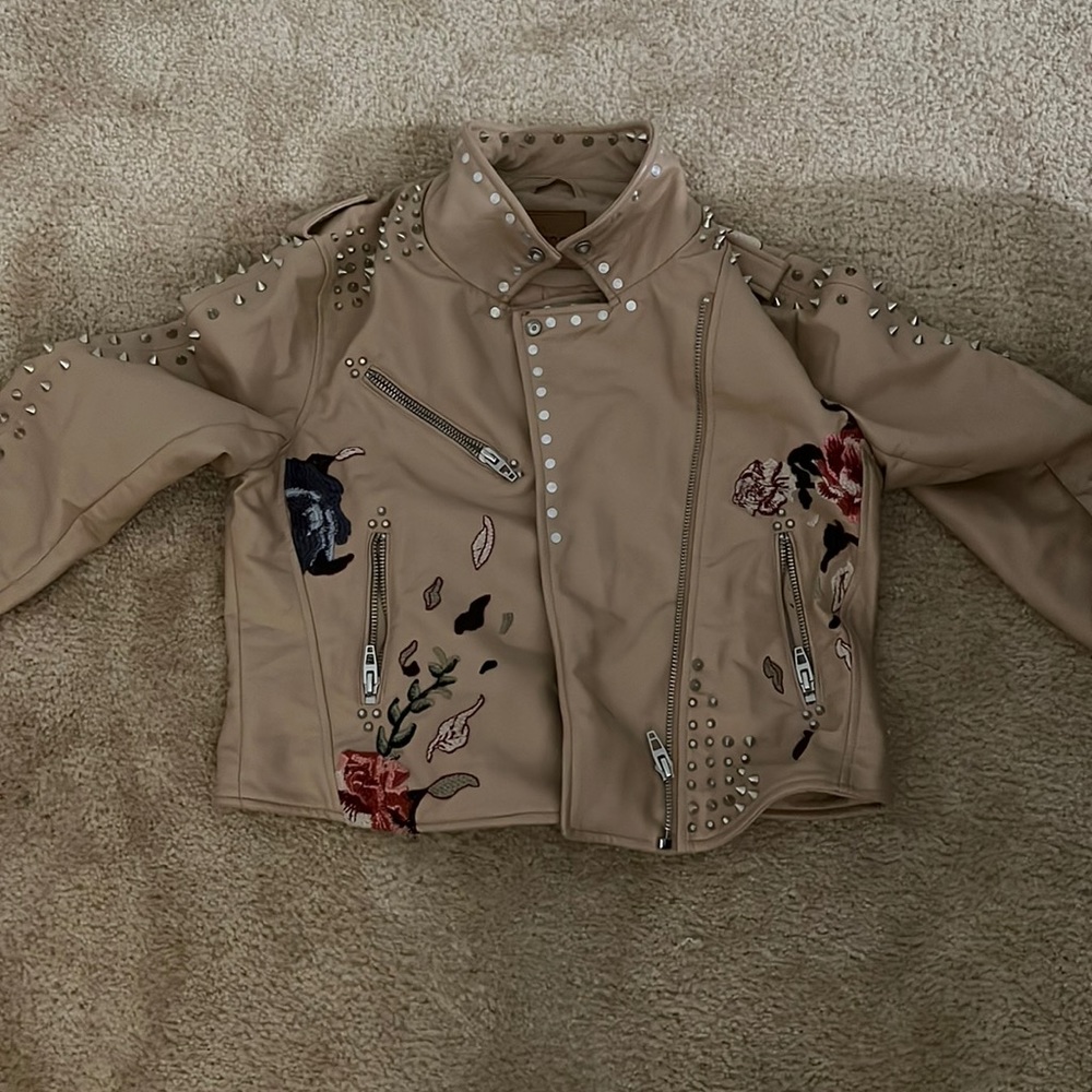 Leather jacket